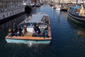 Canal tour boat in Copenhagen, Denmark