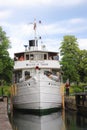 Canal tour boat