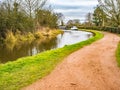 Canal and towpath - Kennet and Avon Canal