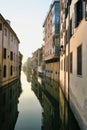 canal in venice, photo as a background , in sant antonio prato della valle, padova, padua italy