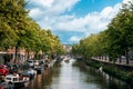 Canal view in Amsterdam