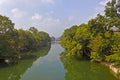 Canal in Vijayawada Royalty Free Stock Photo