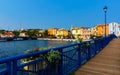 Canal at village of Martigues, France Royalty Free Stock Photo