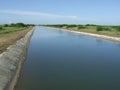 Canal of a water reservoir