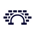 Canal, Waterway Brick Bridge icon