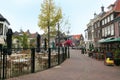 The canal Zuidvliet in the centre of Maassluis