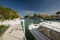 Canalboats homes florida keys Royalty Free Stock Photo