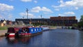 Canalboats, Manchester UK Royalty Free Stock Photo