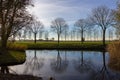 Canals of Amstelveen, autumn time