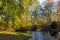 Canals of Amstelveen, autumn time