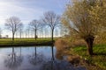 Canals of Amstelveen, autumn time