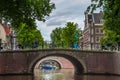 Canals of Amsterdam Royalty Free Stock Photo