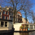 Canals in Amsterdam Royalty Free Stock Photo