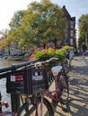 Canals of Amsterdam,Netherlands Royalty Free Stock Photo