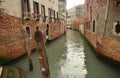 Canals Running Between Buildings that Have Deterioted Over Time