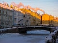 Canals of St. Petersburg Royalty Free Stock Photo