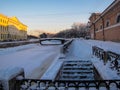 Canals of St. Petersburg Royalty Free Stock Photo