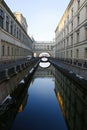 The canals of St. Petersburg Royalty Free Stock Photo