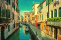 Canals of Venice, Italy Royalty Free Stock Photo