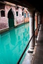 Canalside in Venice Royalty Free Stock Photo