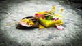 Canang sari is one of the daily offerings made by Balinese Hindus to thank the Sang Hyang Widhi Wasa in praise and prayer