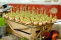 Canape, Canape on table event