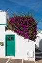 Canarian house detail Lanzarote Spain