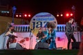 Bette Smith band plays at the Canarias jazz y mas jazz festival