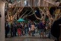 Canarias Jazz Mas Festival. 07/13/2020 people waiting for Bette Smith Show in Santa BrÃÂ­gida. Las Palmas. Spain