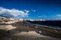 Canary Islands in the Atlantic Ocean, Tenerife, Medano Royalty Free Stock Photo