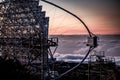 Canary Islands, La Palma Island, space telescopes at the top of the volcano