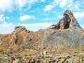 Canary islands Lanzarote Timanfaya national park. Royalty Free Stock Photo