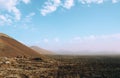 Canary islands Lanzarote Timanfaya national park. Royalty Free Stock Photo