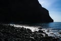 Masca beach in the south of the island of Tenerife, between The Giants Cliffs.