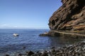 Masca beach in the south of the island of Tenerife, between The Giants Cliffs.