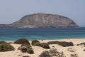 La Graciosa, beach, Playa de las conchas, volcanic, landscape, paradise, relaxing, relaxing, Lanzarote, Canary Islands, Spain