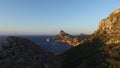 Sunset Over Mallorca, Mirador Es Colomer, Aerial Shoot, Spain, Balearic Royalty Free Stock Photo