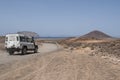 La Graciosa, 4x4, off road, desert, volcanic, landscape, dirt road, off road, exploring, Lanzarote, Canary Islands, Spain