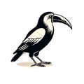 Canary Silhouette: Bold And Recognizable Toucan Design