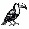 Canary Silhouette: Bold And Recognizable Toucan Design