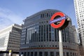 Canary Wharf buildings in London Royalty Free Stock Photo