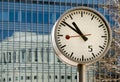 Canary Wharf Clock