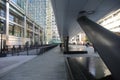 Canary Wharf Crossrail, London Royalty Free Stock Photo