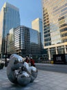 Canary Wharf London is the financial capital of Britain and Europe