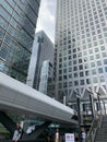 Canary Wharf is the main financial centre of the United Kingdom situated in London Royalty Free Stock Photo
