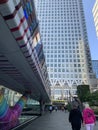Canary Wharf is the futursitic financial centre of the United Kingdom situated in London
