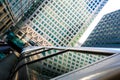 Canary Wharf Pedestrian Bridge Royalty Free Stock Photo