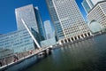 Canary Wharf Skyline Royalty Free Stock Photo