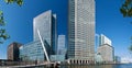 Canary Wharf Skyline Royalty Free Stock Photo