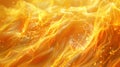 Canary Yellow Energy Fields Illustration